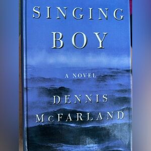 Large Print Hardcover Novel Singing Boy by Dennis McFarland